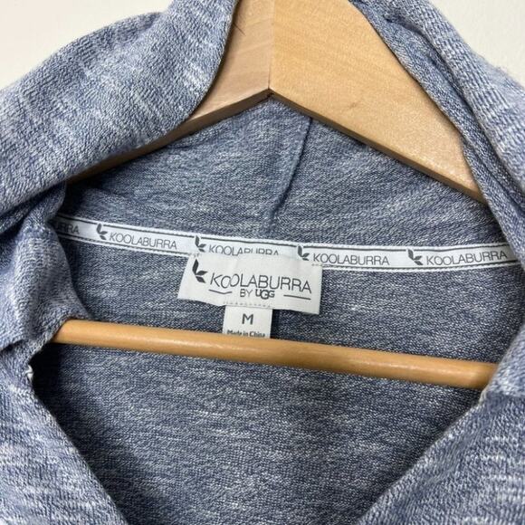 Koolaburra By UGG blue hooded Soft Slub Sz M - Picture 3 of 5